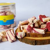 Freeze Dried Vanilla & Blackberry Ice Cream 55G