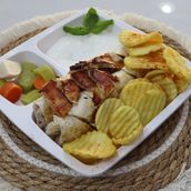 Double Arabic Chicken Shawarma