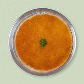 Rough blond kunafa with cheese