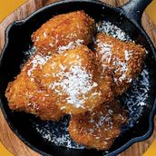 Crispy Vanilla Cheesecake Bites