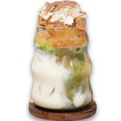 Dalgona Matcha Coffee