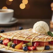 Crepe with Fruits