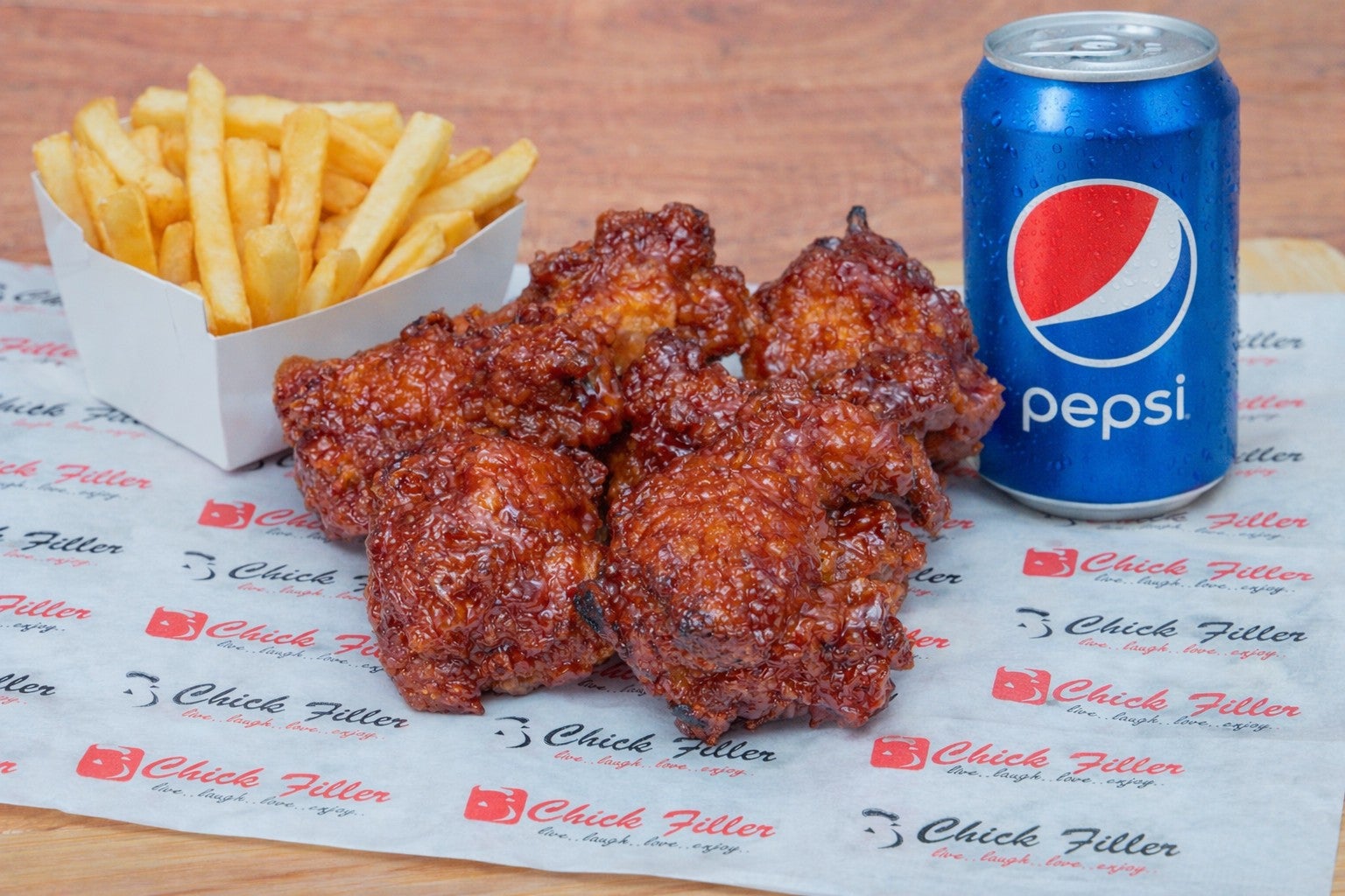 5 BBQ Wings Meal
