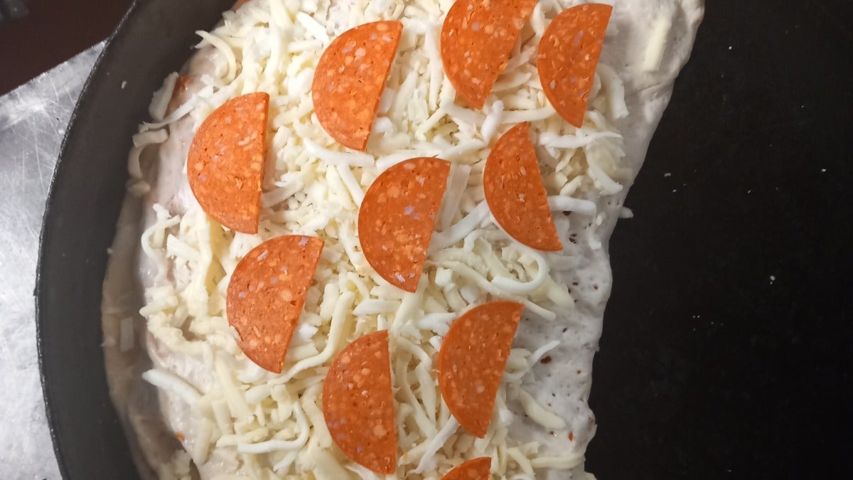Double Pepperoni Calzone 12"
