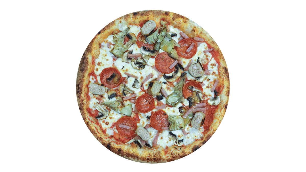 12" pizza Quattro Stagioni