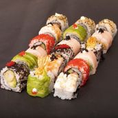 Your Loved Cooked Sushi Box - 20 Pcs