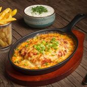 Traditional chicken parmigiana