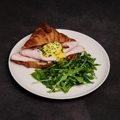 Turkey Bennedict Croisant
