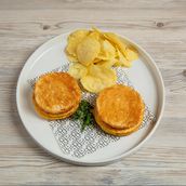 Cheese Omelette Toast Bites