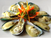 Oyster With Cheese