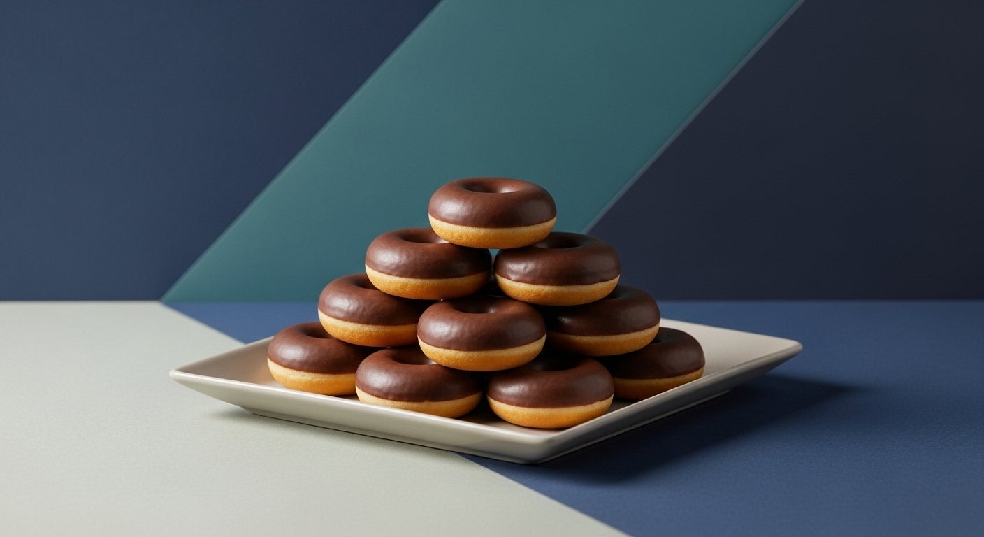 Mini Choc Doughnuts
