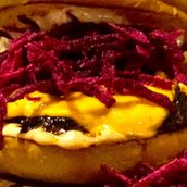 Beetroot Beef Burger