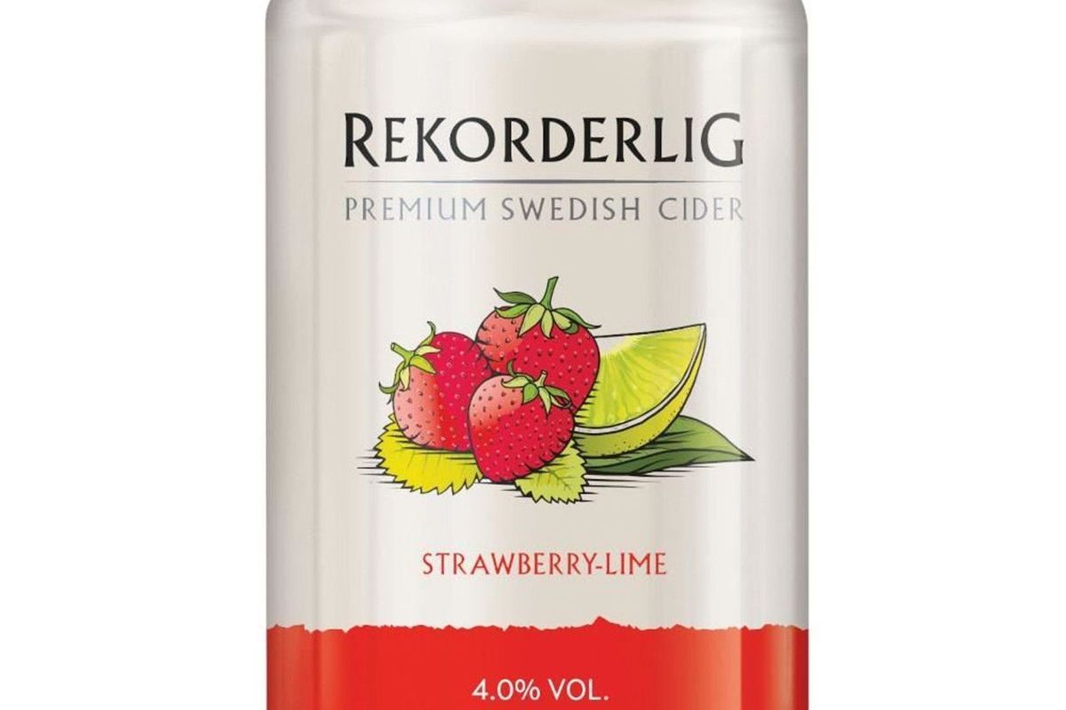 Rekorderlig Strawberry & Lime Can 4.0% - 330ml