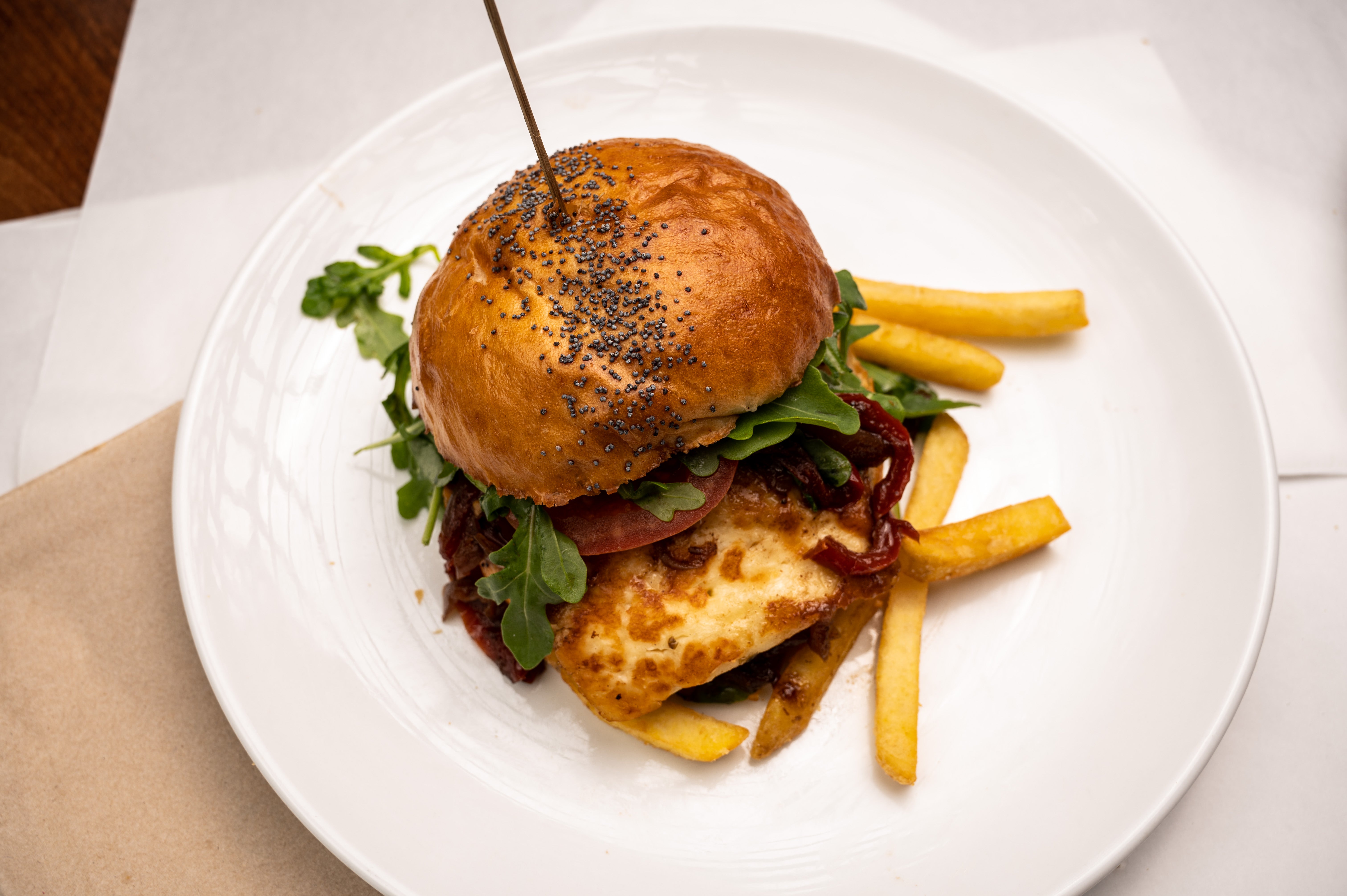 Halloumi Burger