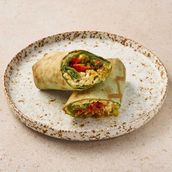 Caprese Egg Breakfast Wrap