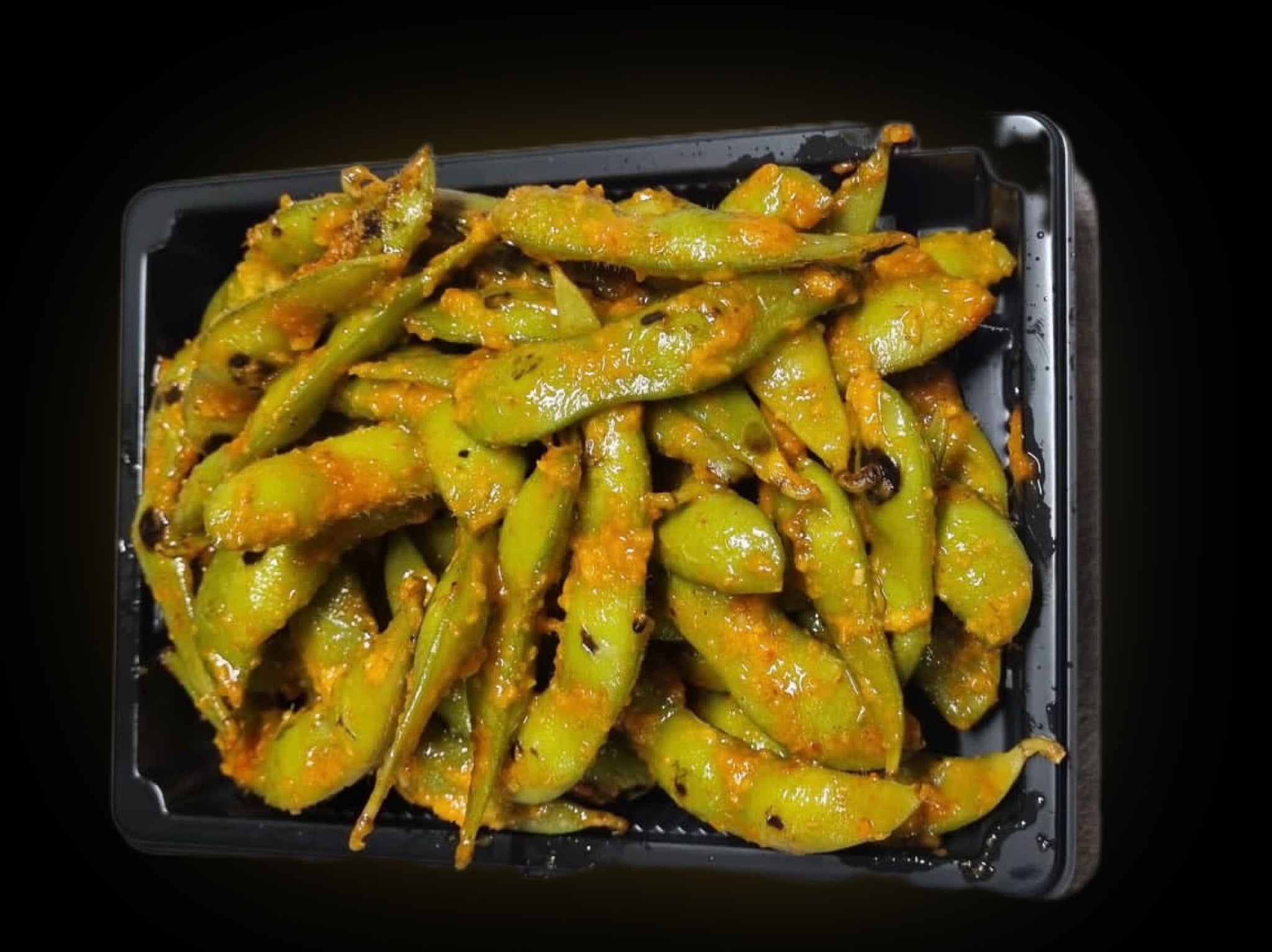 Spicy Garlic and Ginger Edamame Appetiser