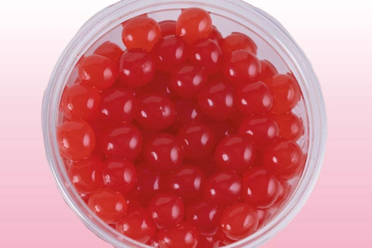 Strawberry Boba Pot