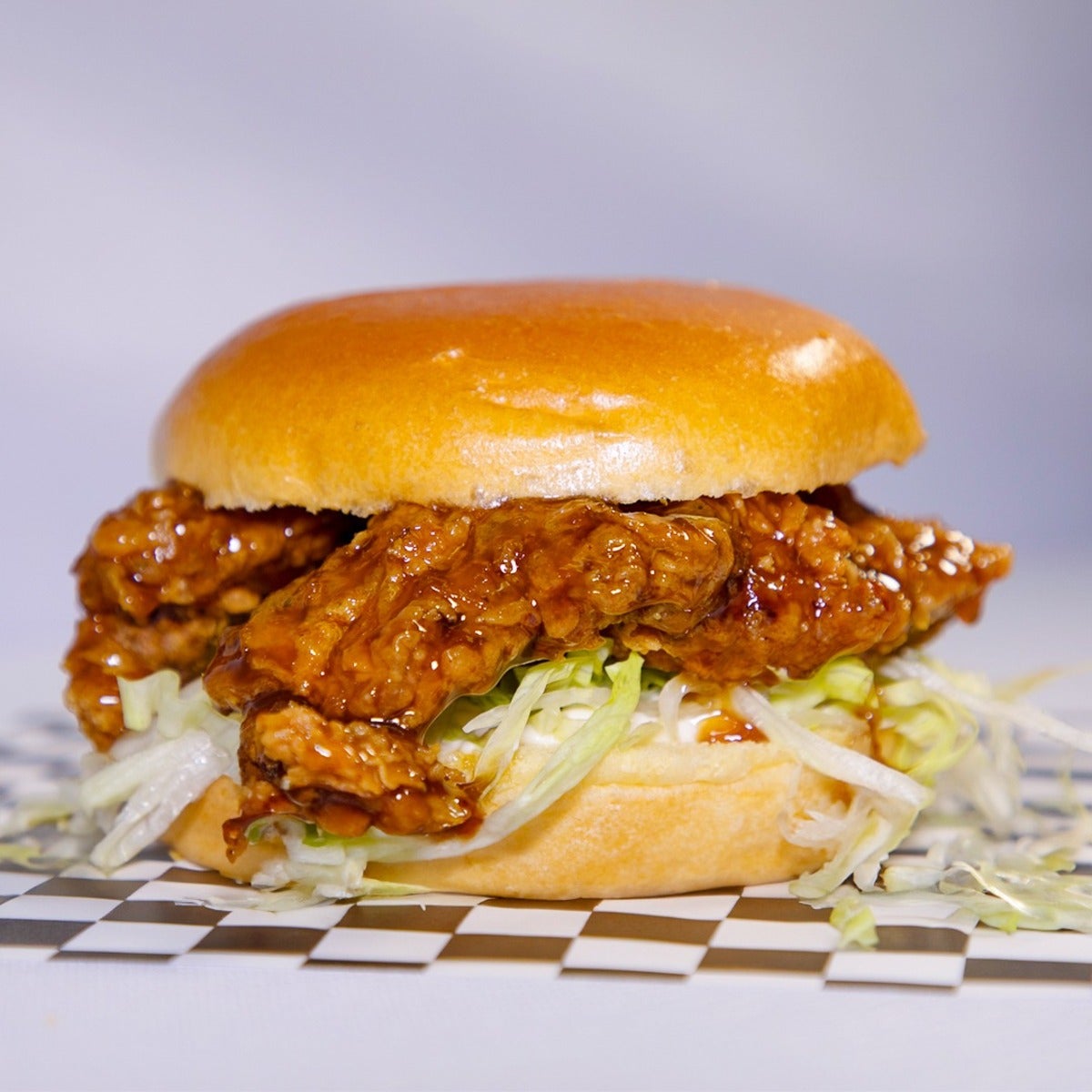 Korean Soy Garlic Burger (간장마늘)