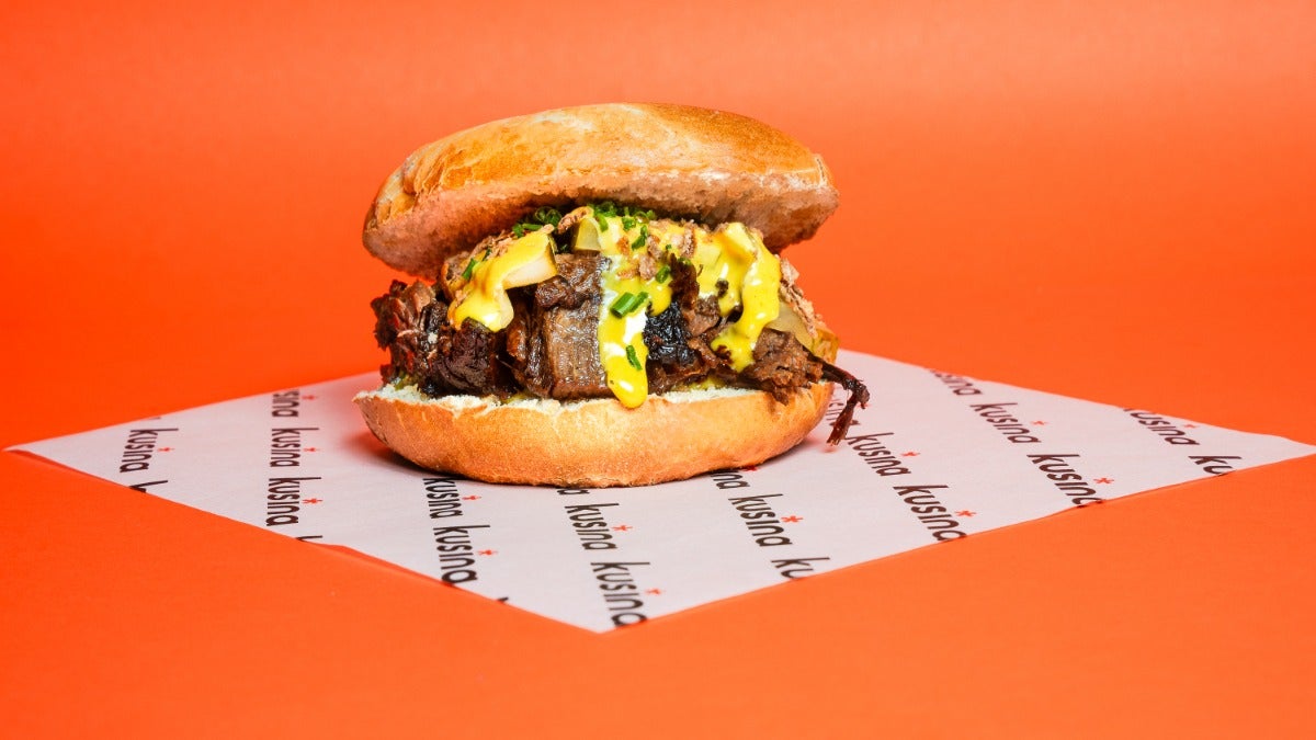 Adobo Beef Bagel