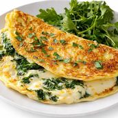 Spinach and Cheese Omelet