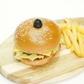 Fry Chicken Burger