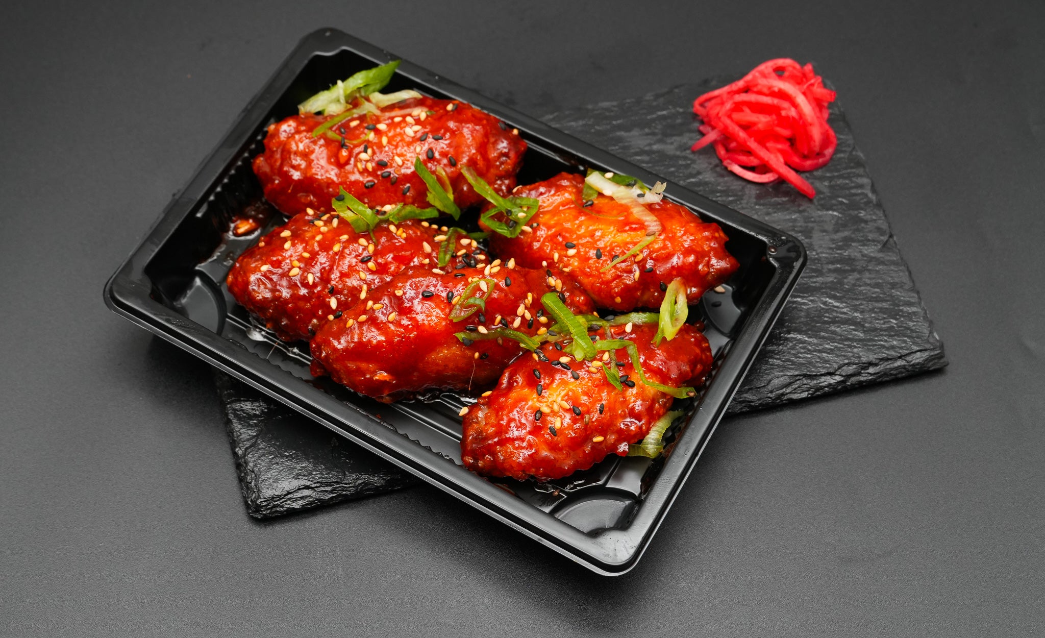 Korean Spicy Wings (5 Pcs)