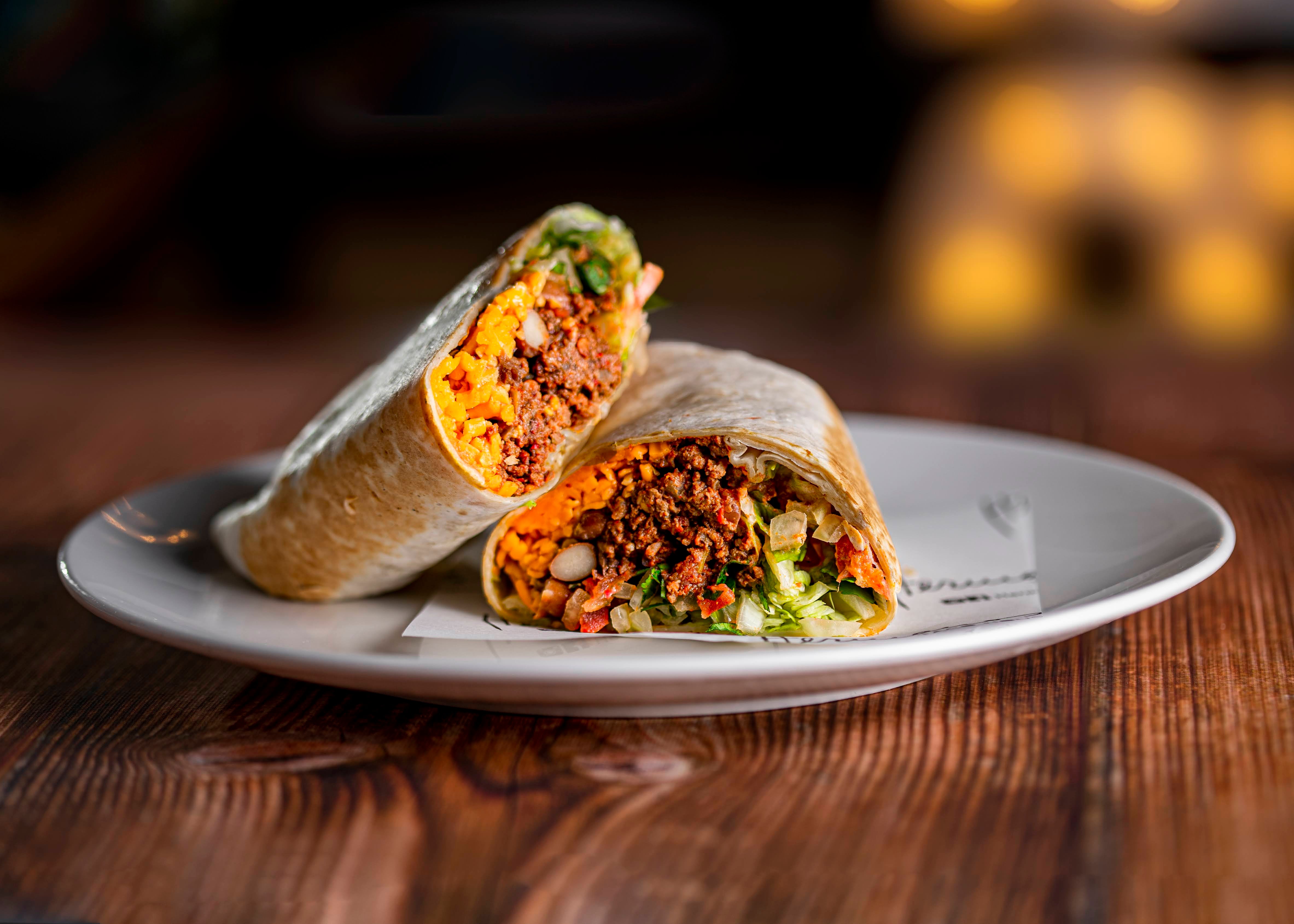 Smoky Beef Burrito