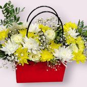Card Board Flowers Box Of Serinity