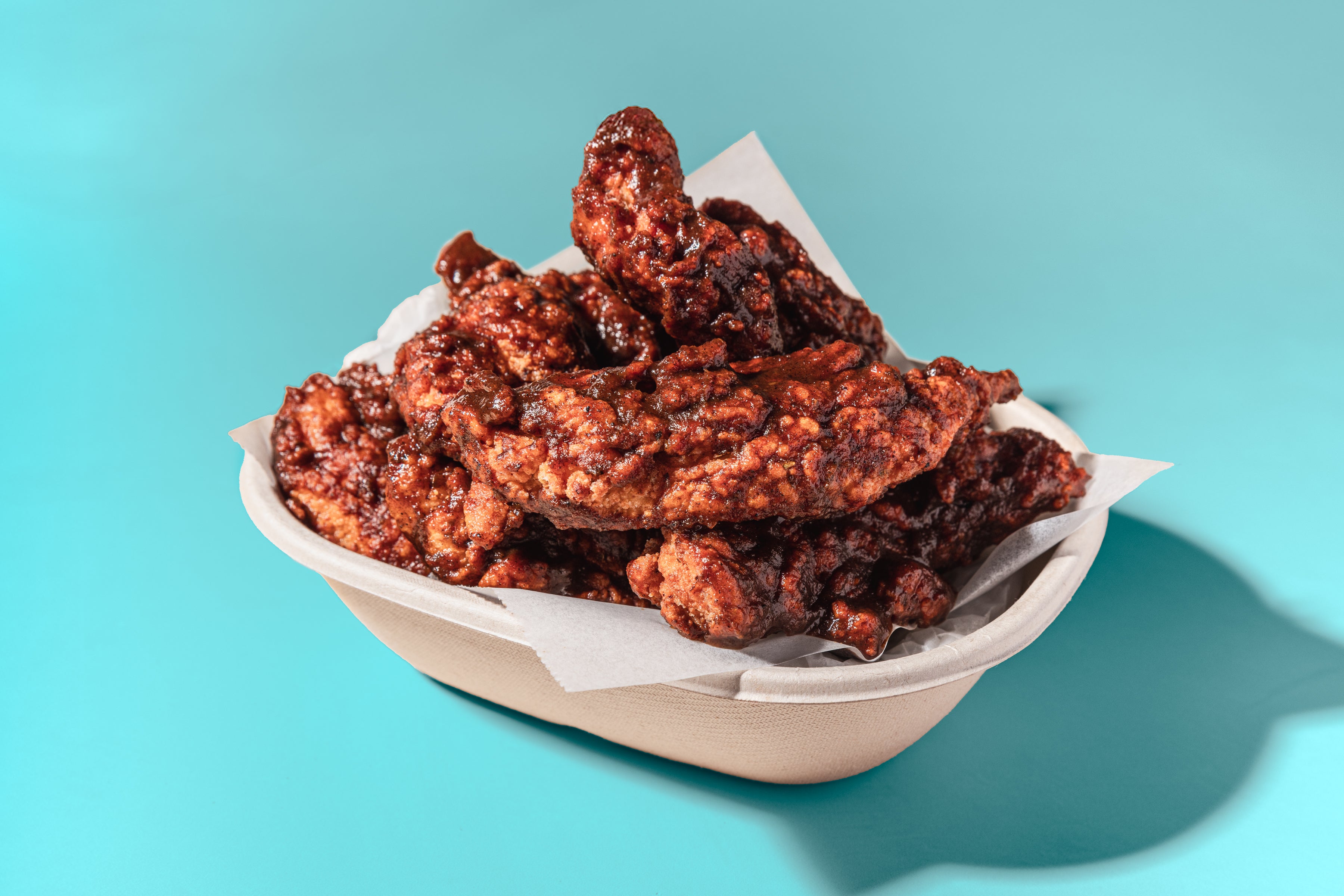 Chipotle & Bourbon BBQ Boneless Strips x4
