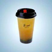 Peach Bubble Tea