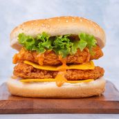 Double Chicken Burger