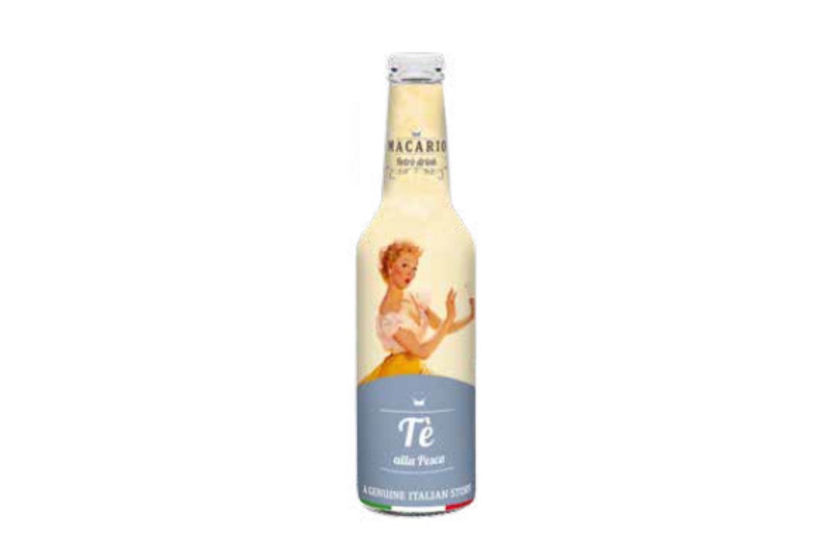 Peach tea - needs a bottle opener