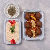 4 pieces grilled kibbeh meal