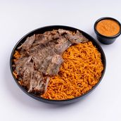 Kabsa with Beef Shawarma