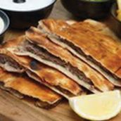 Homemade Smoked Arayes with Meat