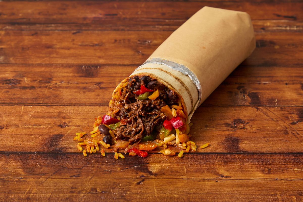 Barbacoa Beef Burrito