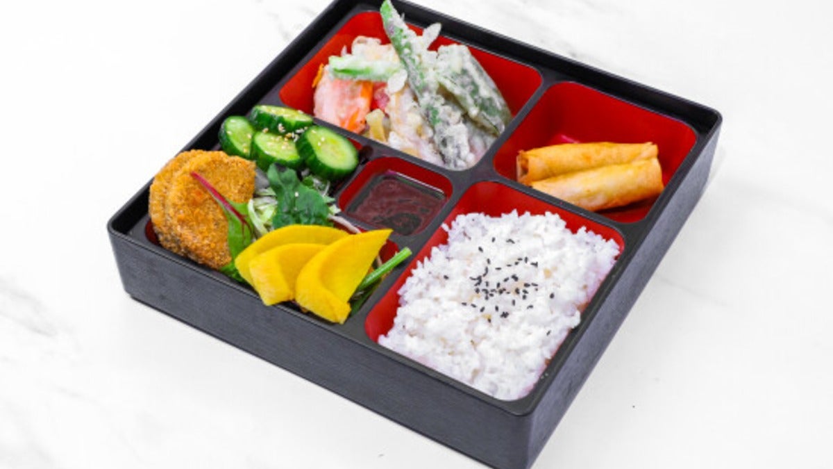 Kakiage (Vegetable) (V)Bento