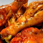 Braised Chicken Drumsticks in Brown Sauce