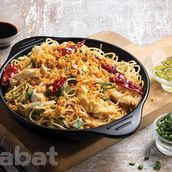 Burnt Bamboo Garlic Noodles