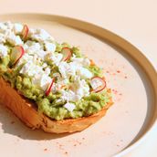Guacamole On Toast