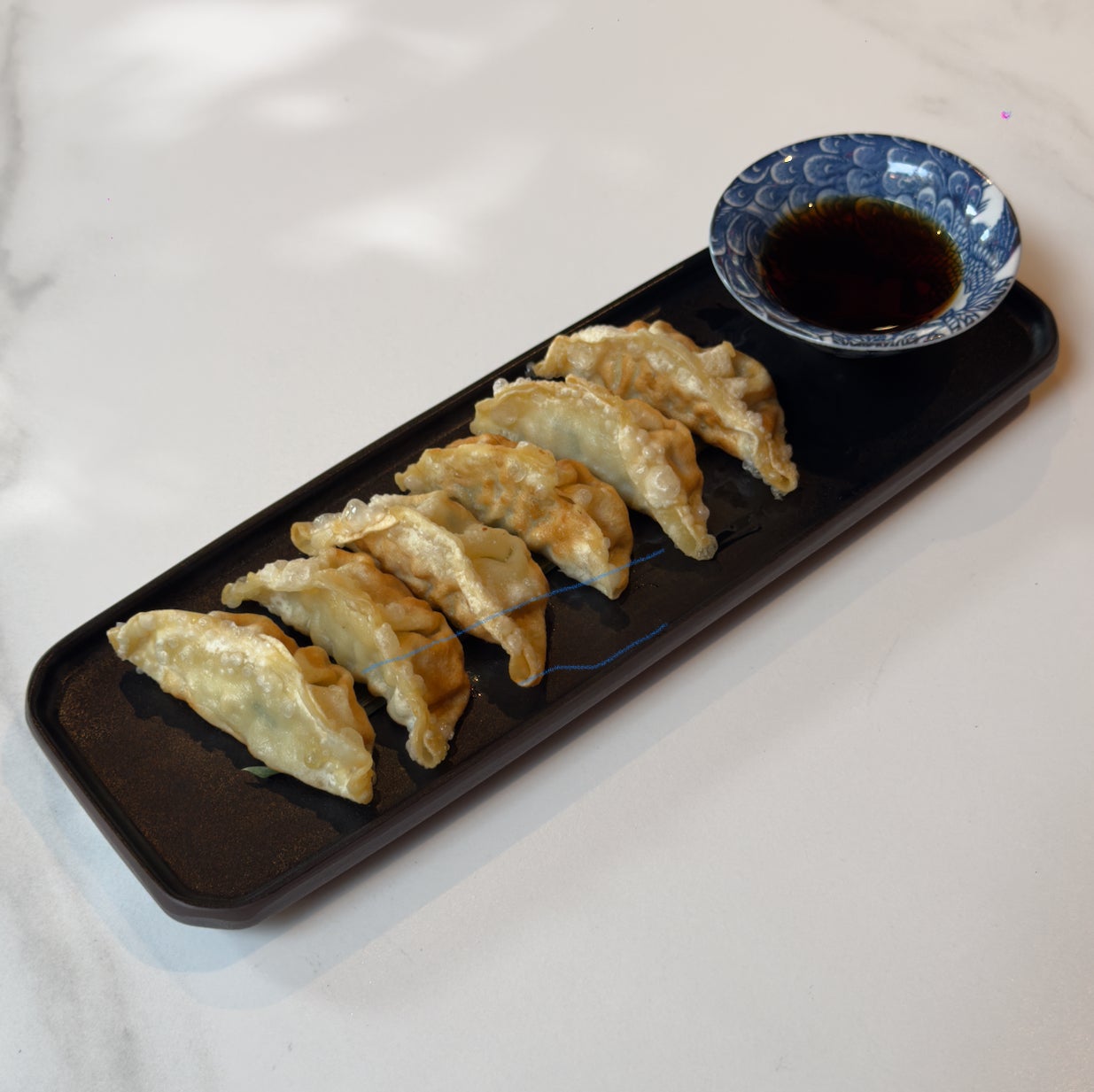Vegetable Gyoza (6pcs)  蔬菜饺子（6粒）