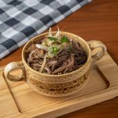 Carne Seca Acebolada - Porção / Dry Meat with Onion - Portion