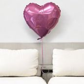 Pink Heart Helium Balloon