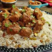 Mutton tikka polaw