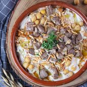 Fatteh With Meat