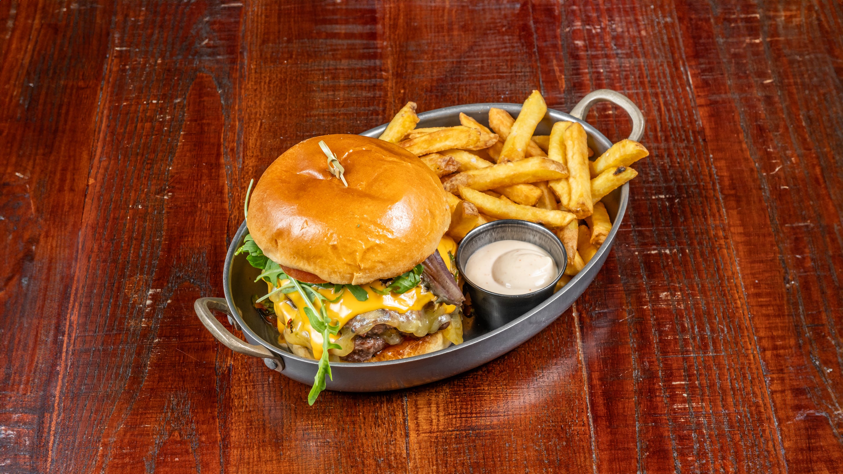 Double Decker Cheese Burger