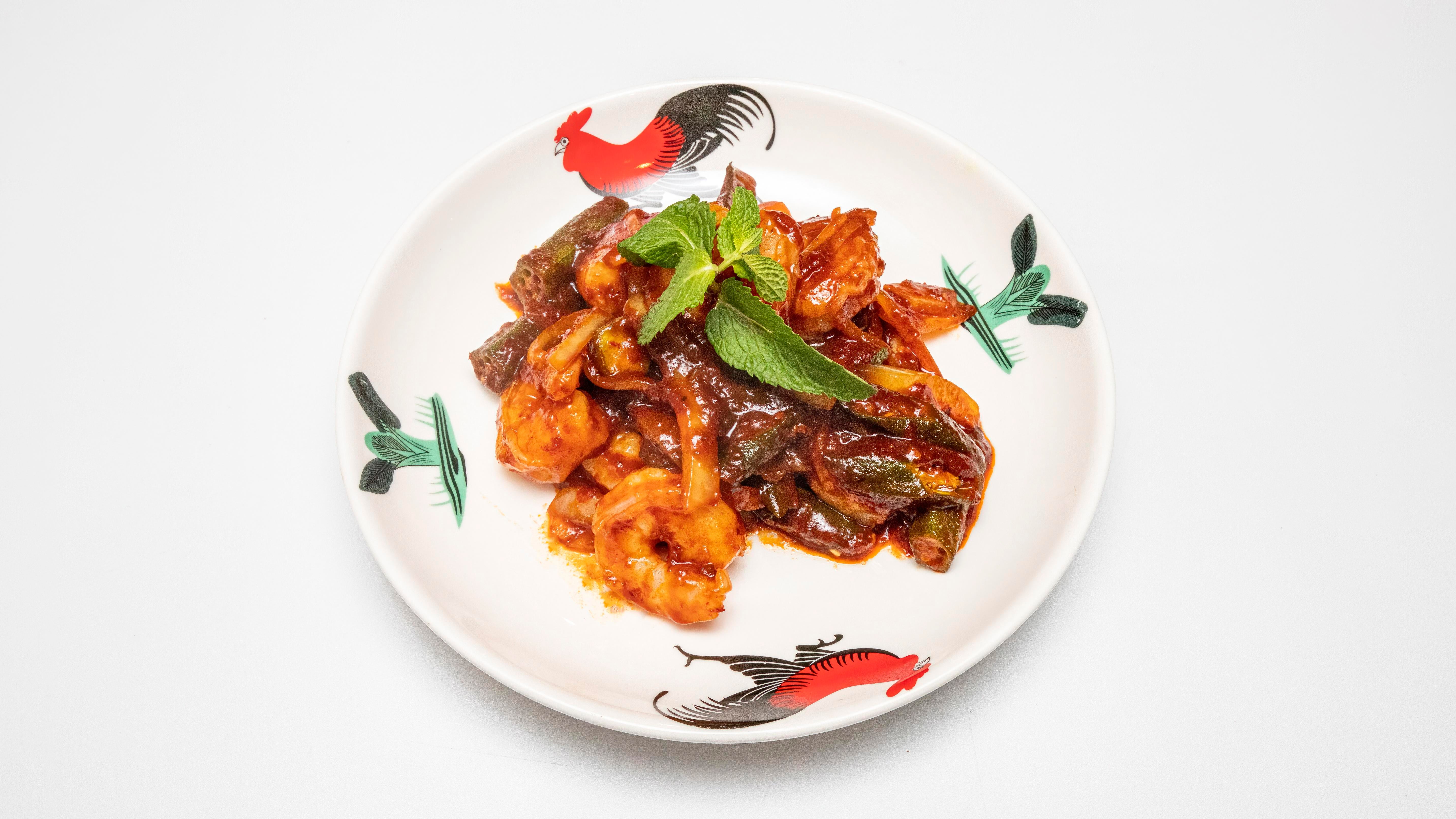 Sambal Sauce (Tofu/ Chicken/ King Prawn/ Mix Seafood) 三芭汁(豆腐/鸡 /大虾/海鲜)