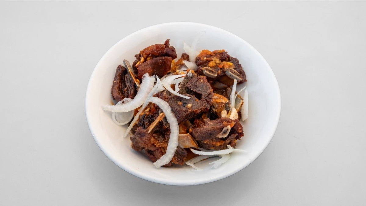 Peppered Fried Meat