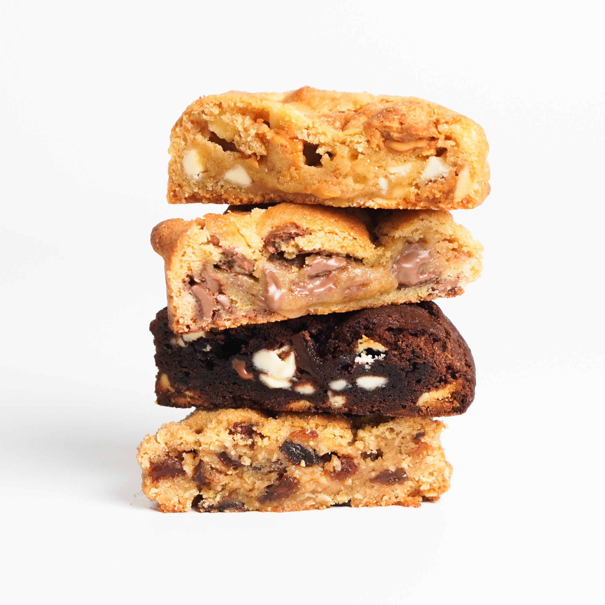 Box of 4 Chunky Cookies