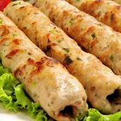 Chicken Seekh Kabaab 4pcs